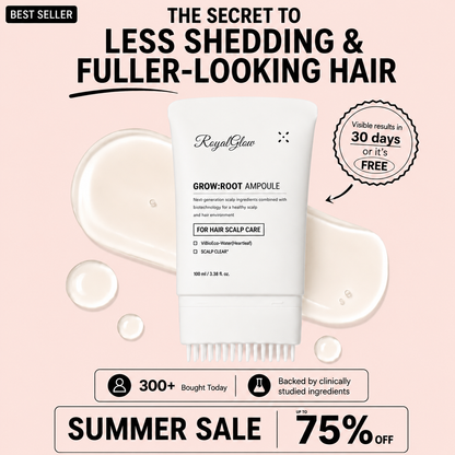 RoyalGlow Grow:Turn Ampoule – Scalp Care Serum for Hair Growth